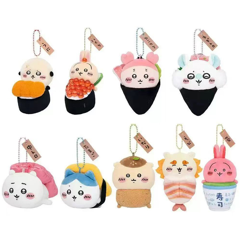 Anime Cosplay Couple - Boneka Plush Seri Kostum Sushi Chiikawa