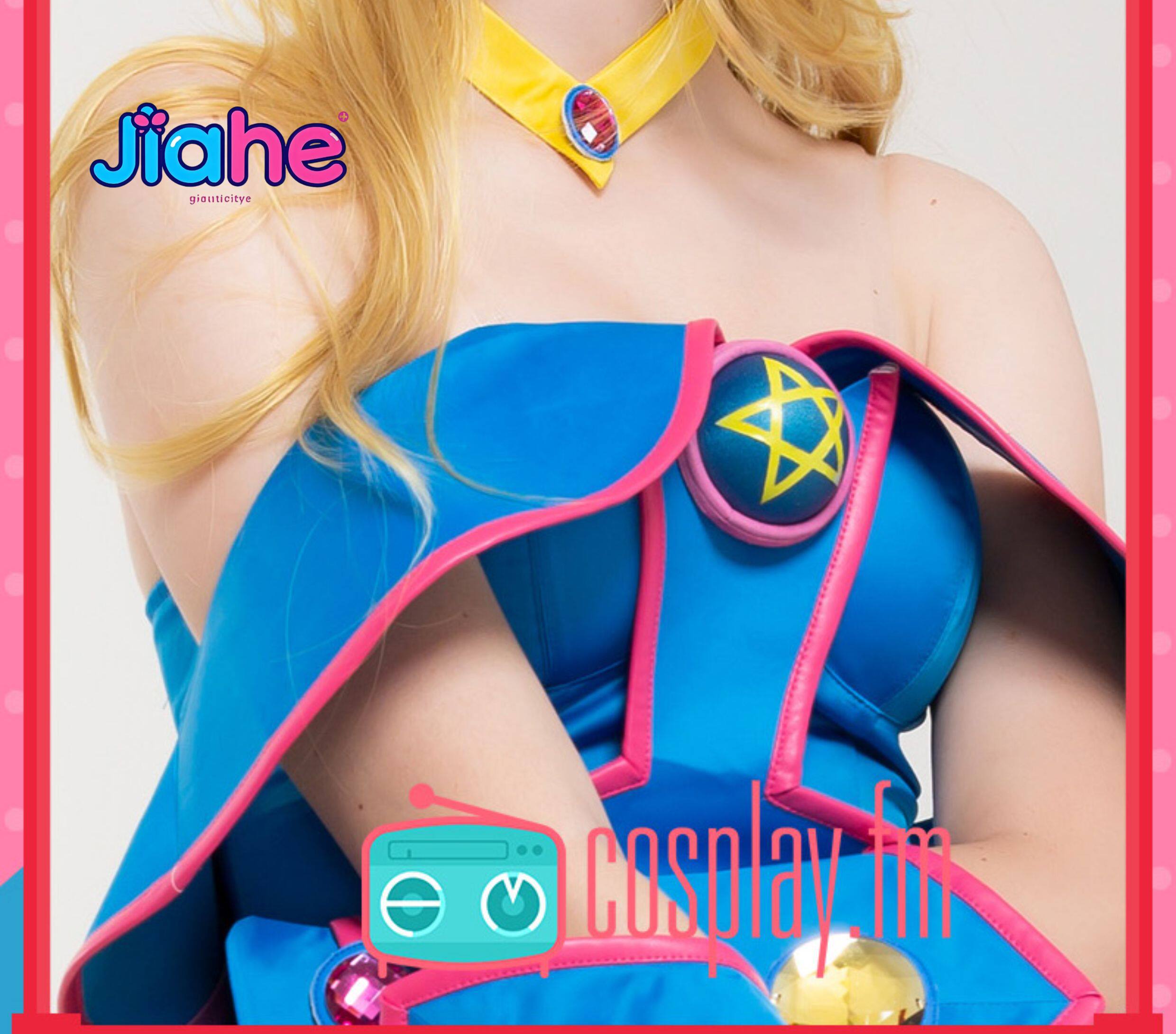 Anime Cosplay Jumpsuit - Kostum Cosplay Anime Yu-gi-oh Gadis Penyihir