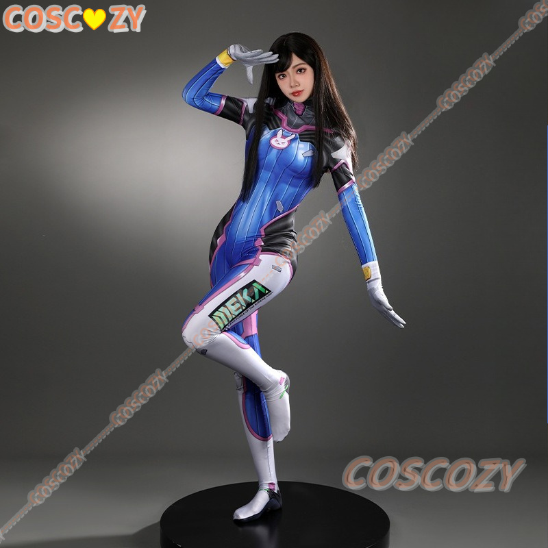 Anime Cosplay Jumpsuit - Kostum Cosplay Dva Wanita Lengkap untuk