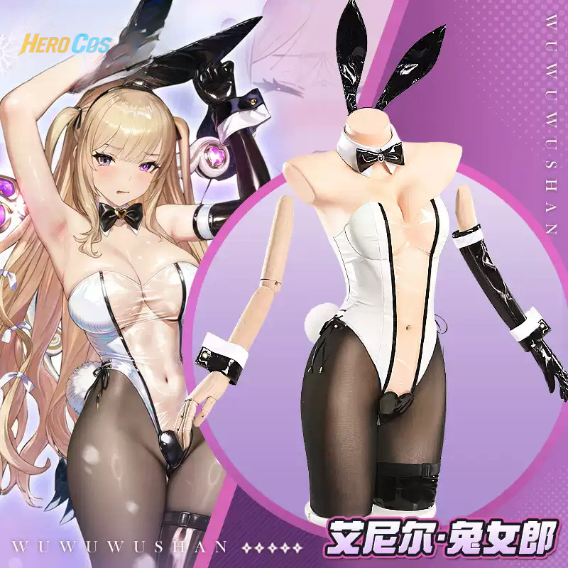 Anime Cosplay Jumpsuit - Kostum Cosplay Game Browndust2 Aynil Jumpsuit