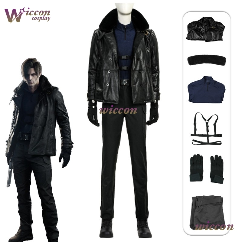 Anime Cosplay Ladies - Kostum Cosplay Leon·S·Kennedy dari Resident Evil,