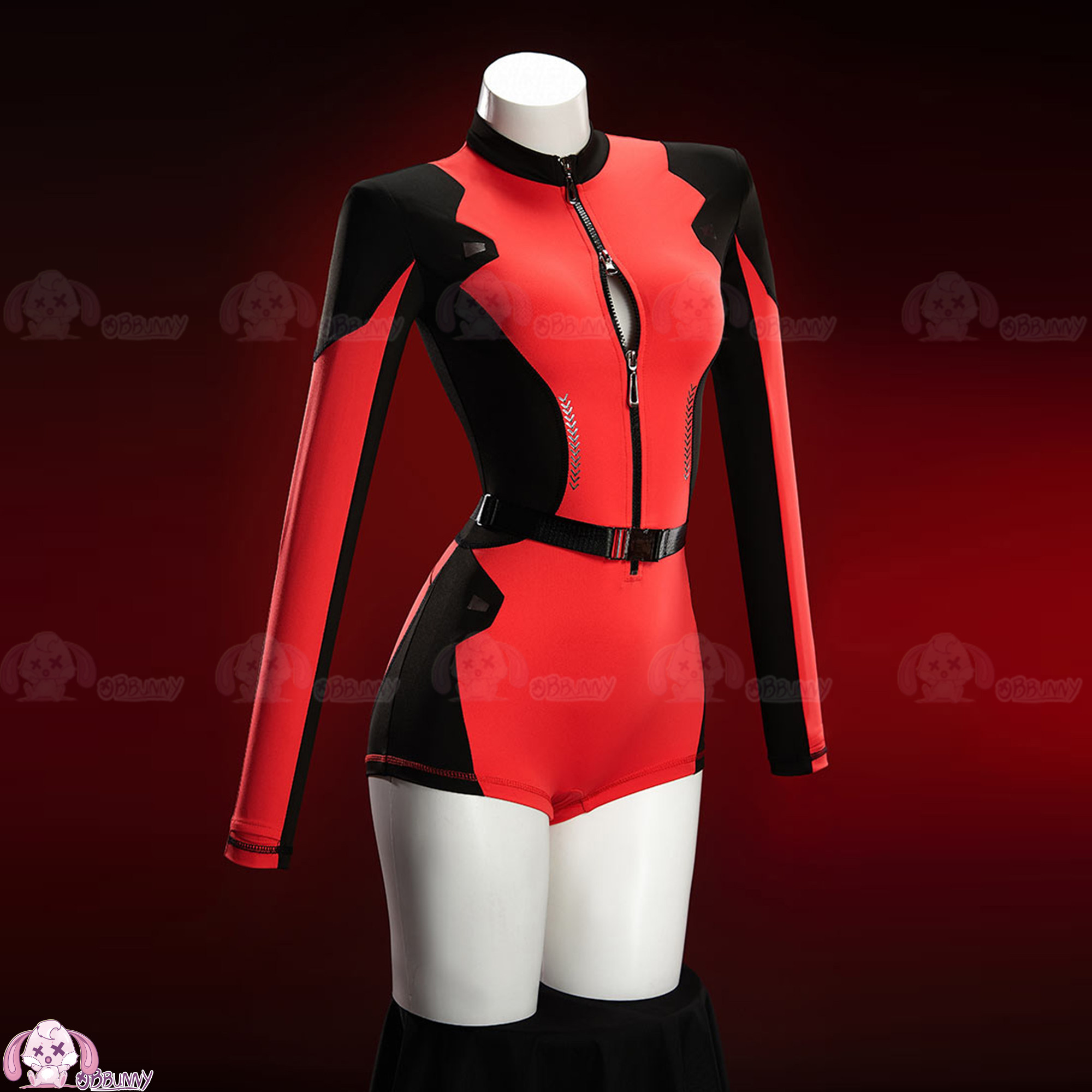 Anime Cosplay Jumpsuit - Pakaian Kostum Cosplay DeadPooing Pakaian Karnaval