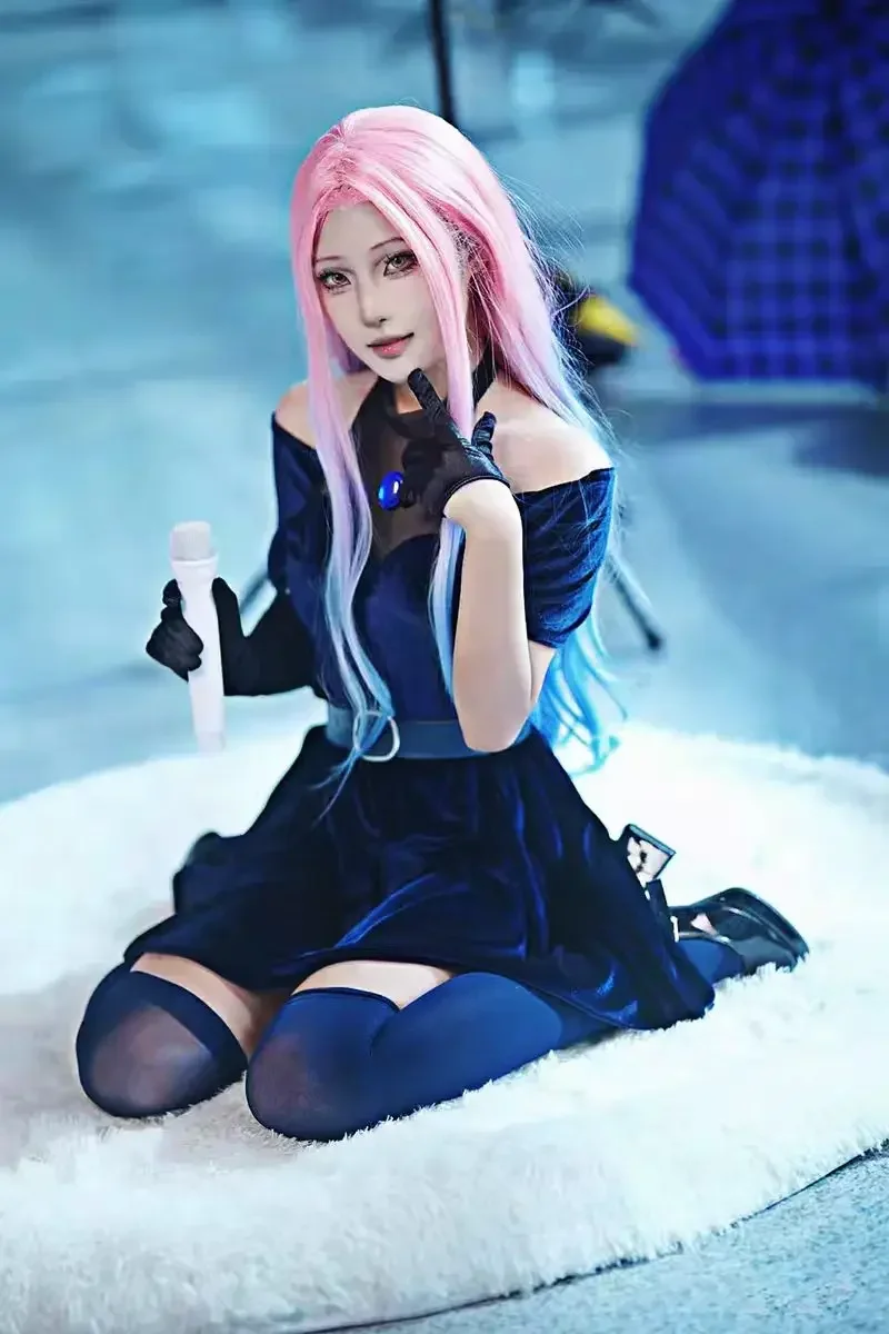 Anime Cosplay Blue Hair - Kostum Cosplay Mizi 2026, Kostum Cosplay