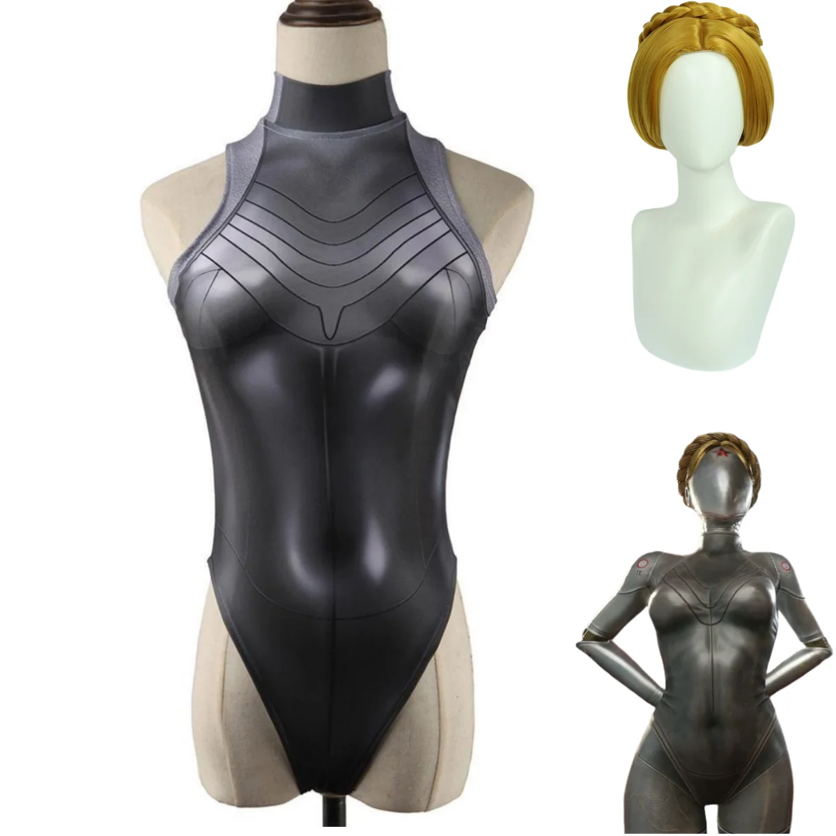 Kostum Cosplay Robot Twins unt - Anime Cosplay Jumpsuit ulasan dan harga