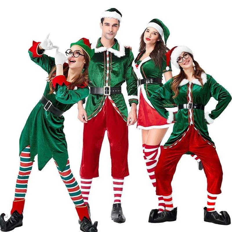 Kostum Cosplay Santa Claus Nat - Anime Cosplay Couple ulasan dan harga