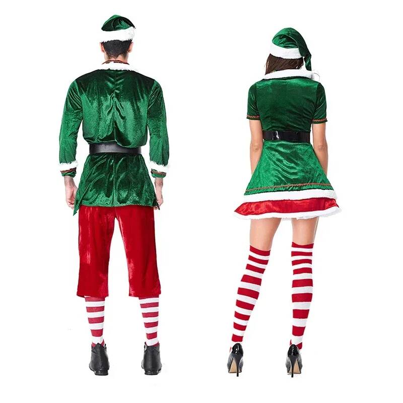 Kostum Cosplay Santa Claus Nat - Anime Cosplay Couple ulasan dan harga