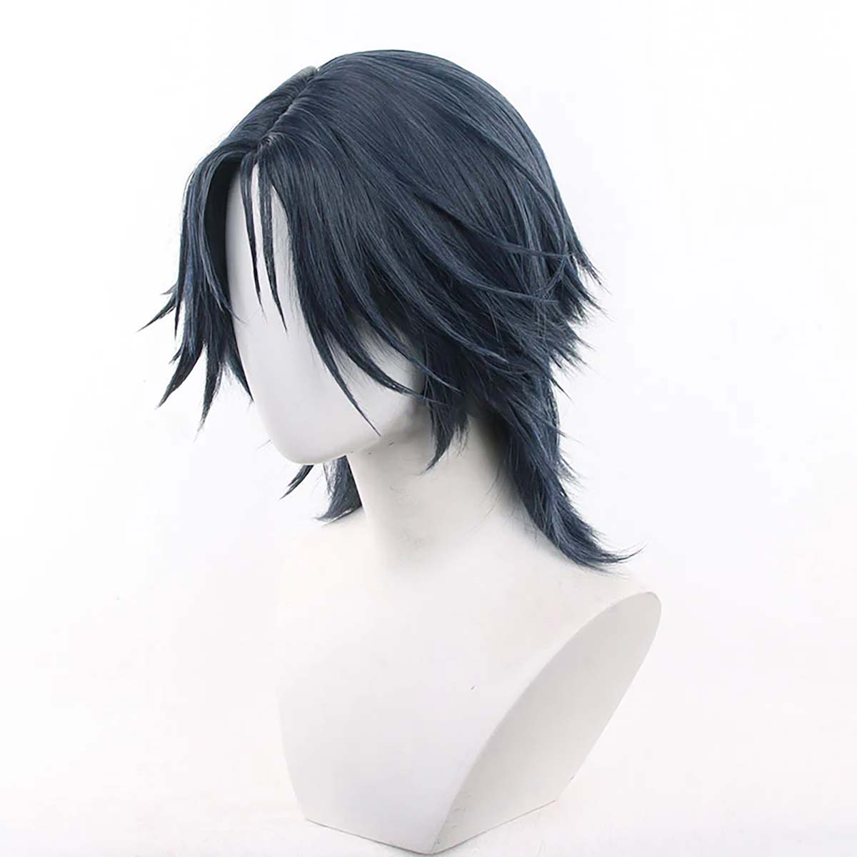 Wig Cosplay Anime Link Click J - Anime Cosplay Blue Hair ulasan dan harga