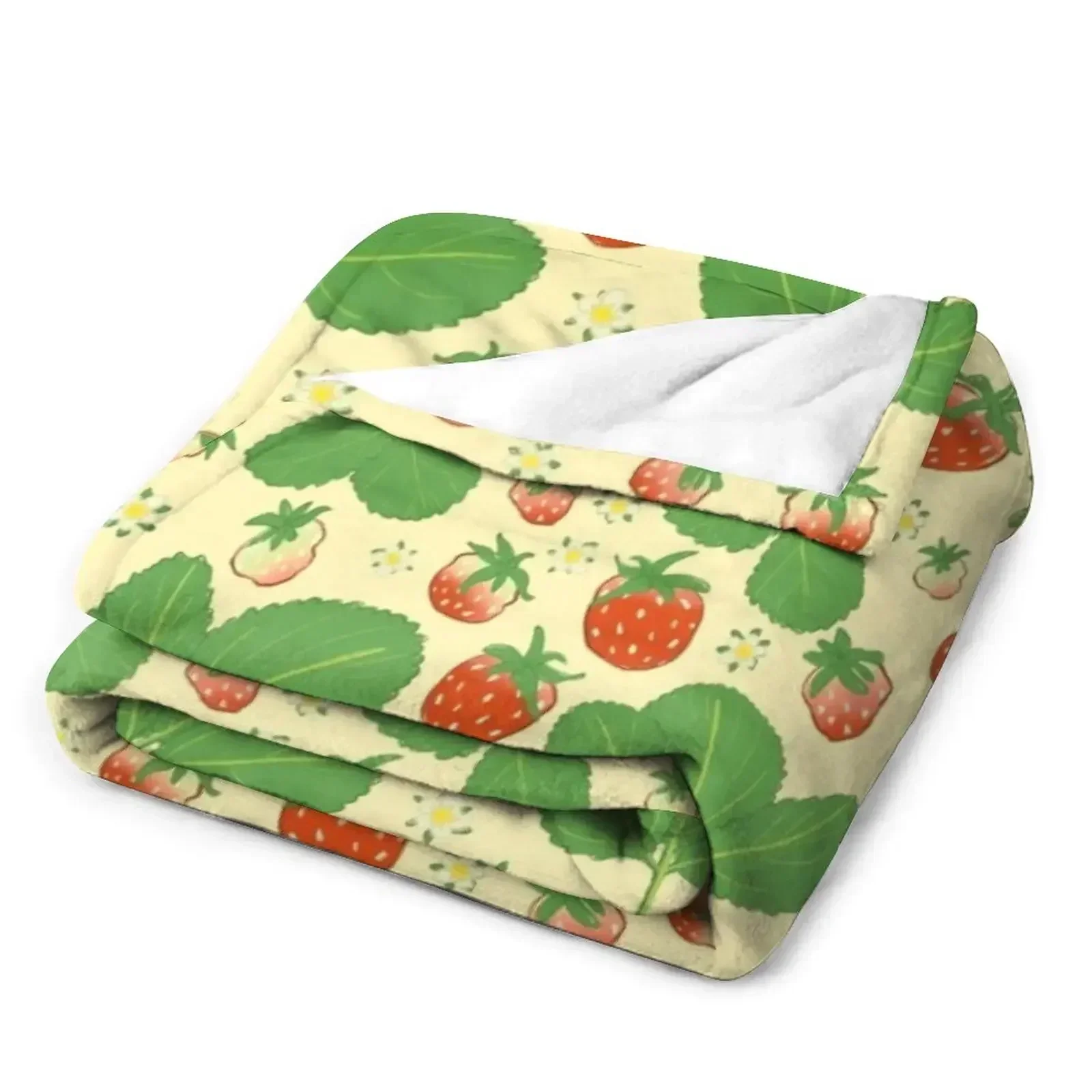 Selimut dengan motif stroberi  - Anime Cosplay Idea ulasan dan harga