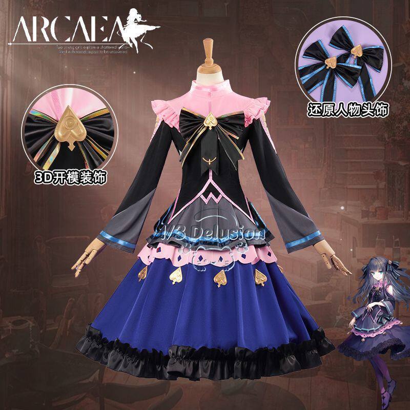 Kostum Cosplay Arcaea Tairitsu - Anime Cosplay Ladies ulasan dan harga