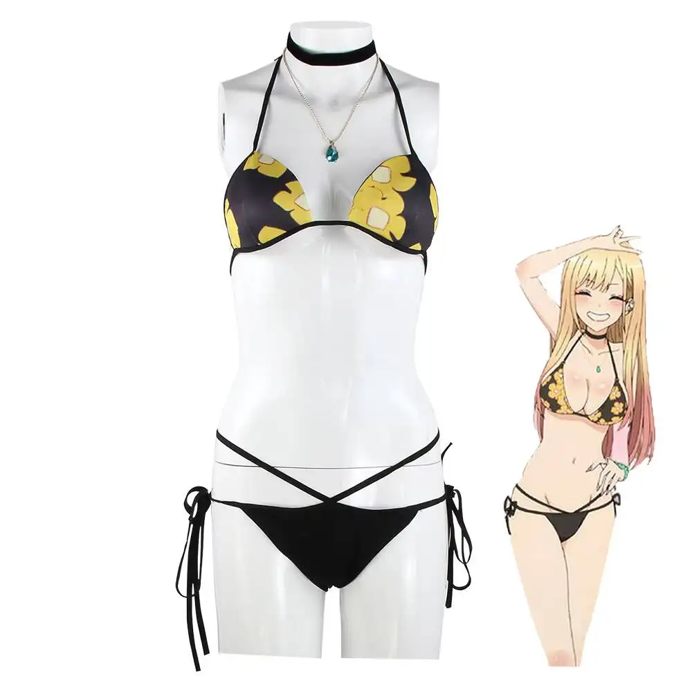 Kostum Cosplay Bikini Anime My - Kitagawa Anime Cosplay ulasan dan harga