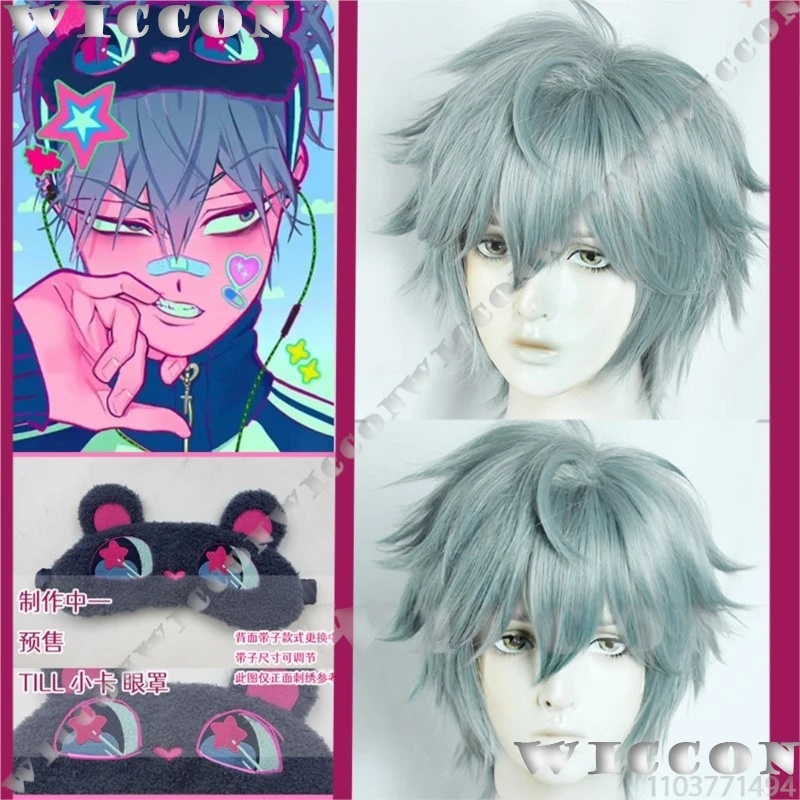 c;4\g,6'h.9/c;4\g,6'h.9/Till A - Anime Cosplay Blue Hair ulasan dan harga