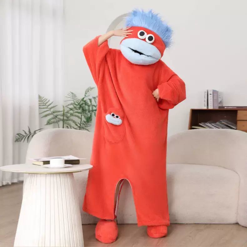 Piyama Onesie Lucu Motif Monst - Anime Cosplay Couple ulasan dan harga