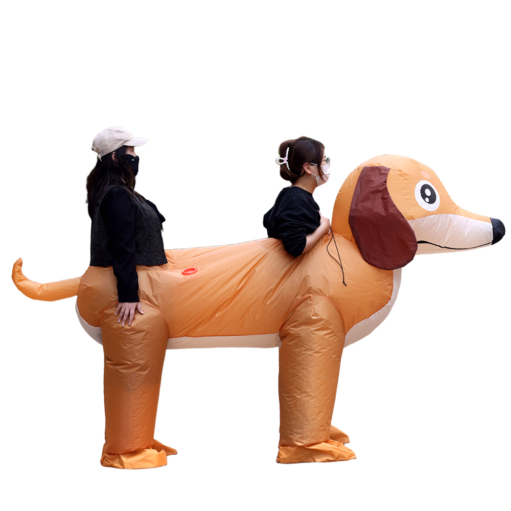 Kostum Anjing Sosis Tiup untuk - Anime Cosplay Couple ulasan dan harga