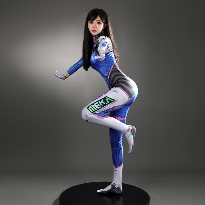 Kostum Cosplay Dva Wanita Leng - Anime Cosplay Jumpsuit ulasan dan harga