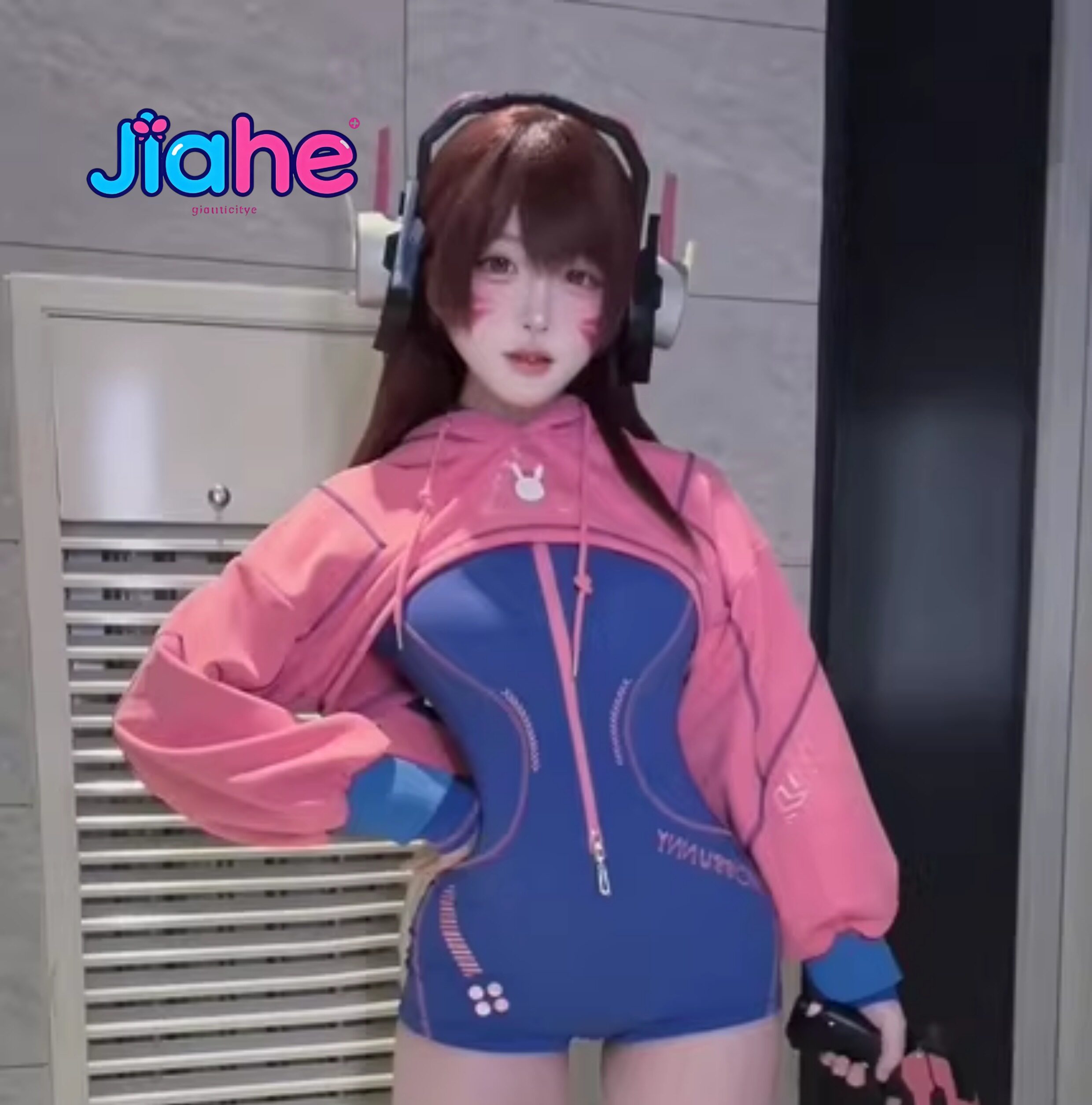 Tersedia Kostum Cosplay D.Va O - Anime Cosplay Jumpsuit ulasan dan harga