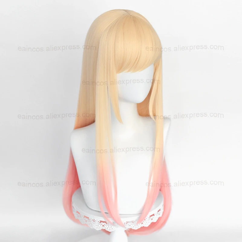 Wig Cosplay Anime Marin Kitaga - Kitagawa Anime Cosplay ulasan dan harga