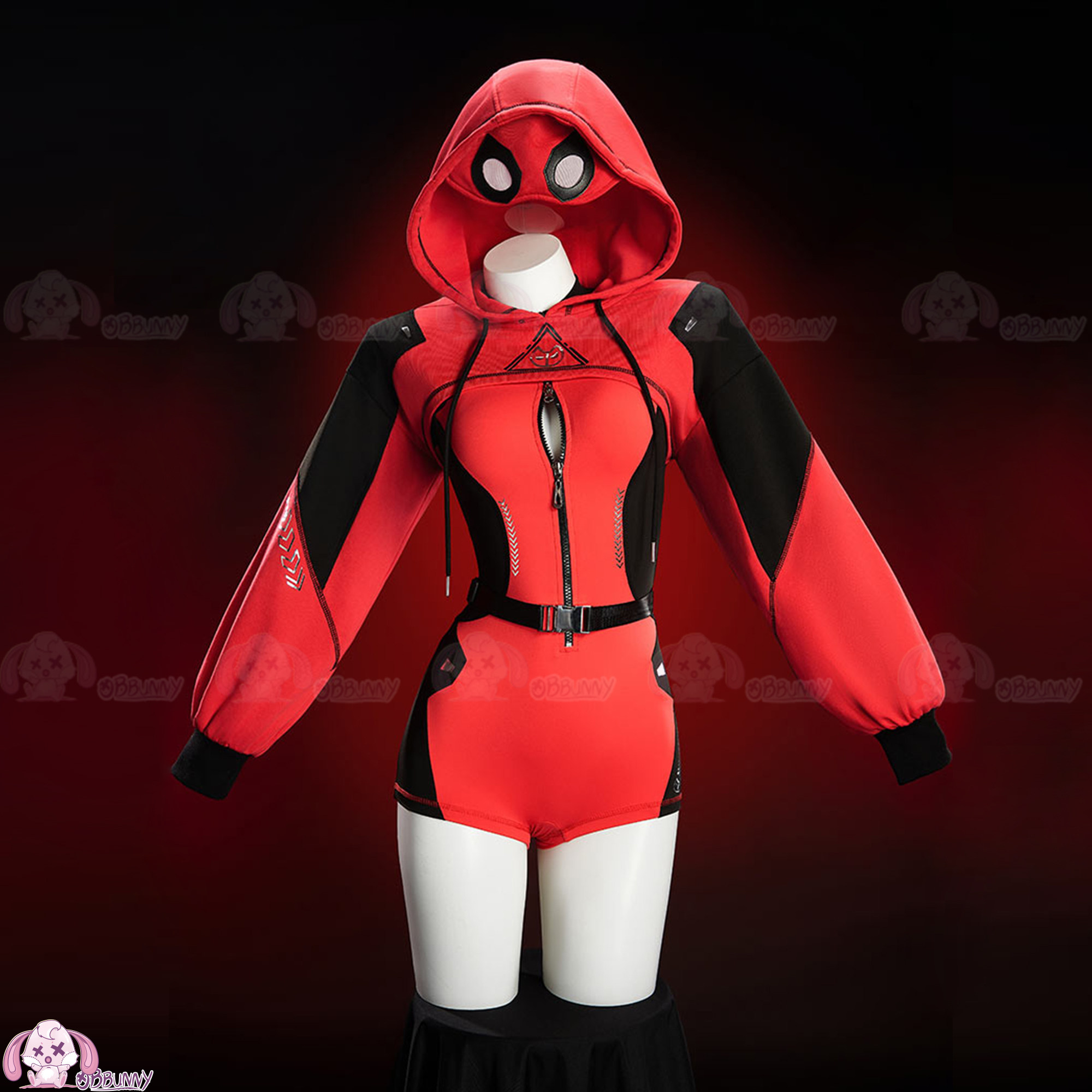 Pakaian Kostum Cosplay DeadPoo - Anime Cosplay Jumpsuit ulasan dan harga