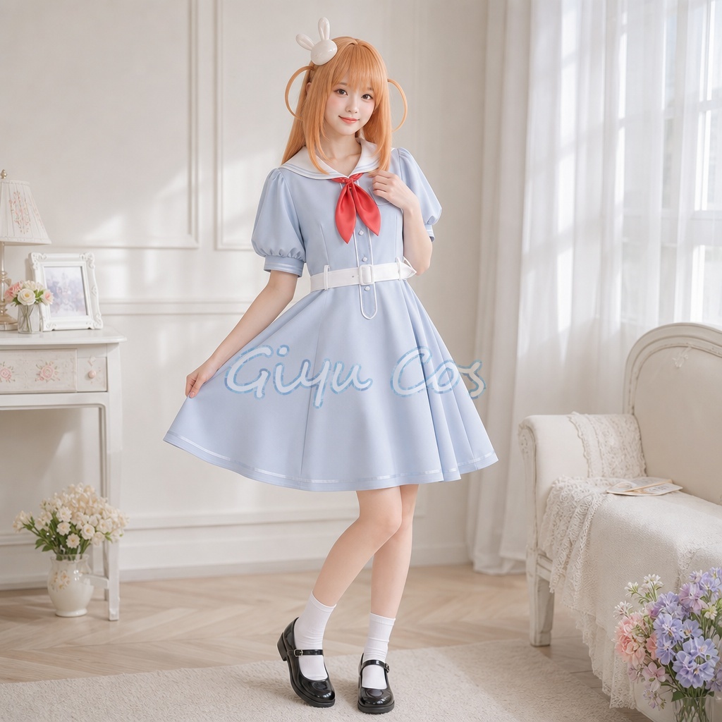 Kostum Cosplay LoveLive Hasu N - Anime Cosplay Ladies ulasan dan harga