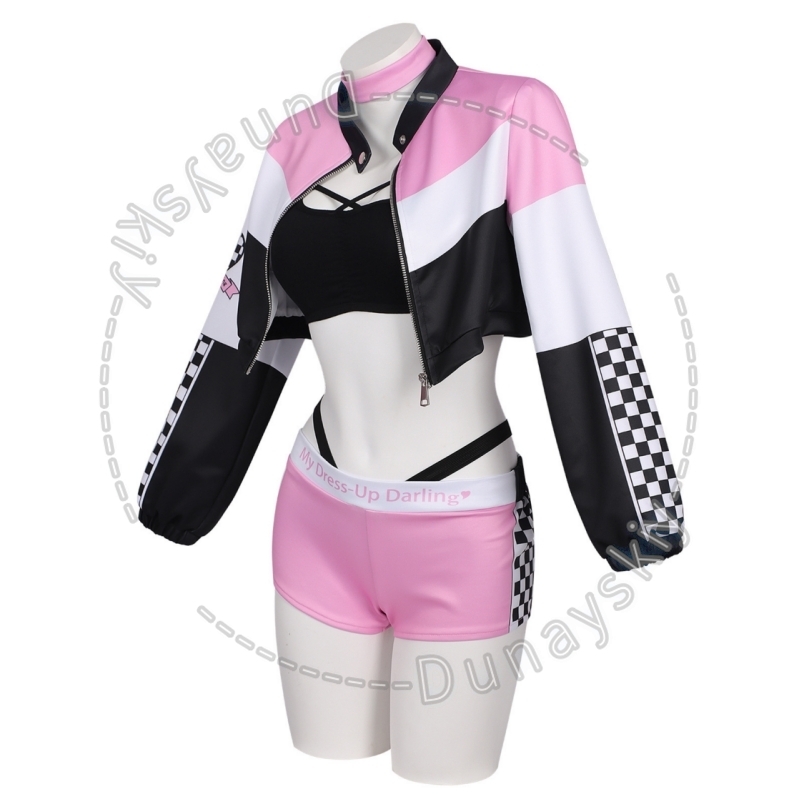 Kostum Cosplay My Darling Mari - Kitagawa Anime Cosplay ulasan dan harga